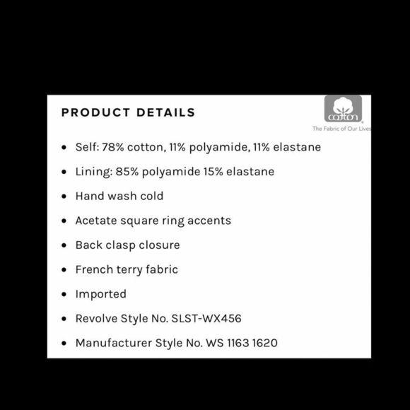 Solid & Striped Tilda Bikini Top. - Picture 8 of 8